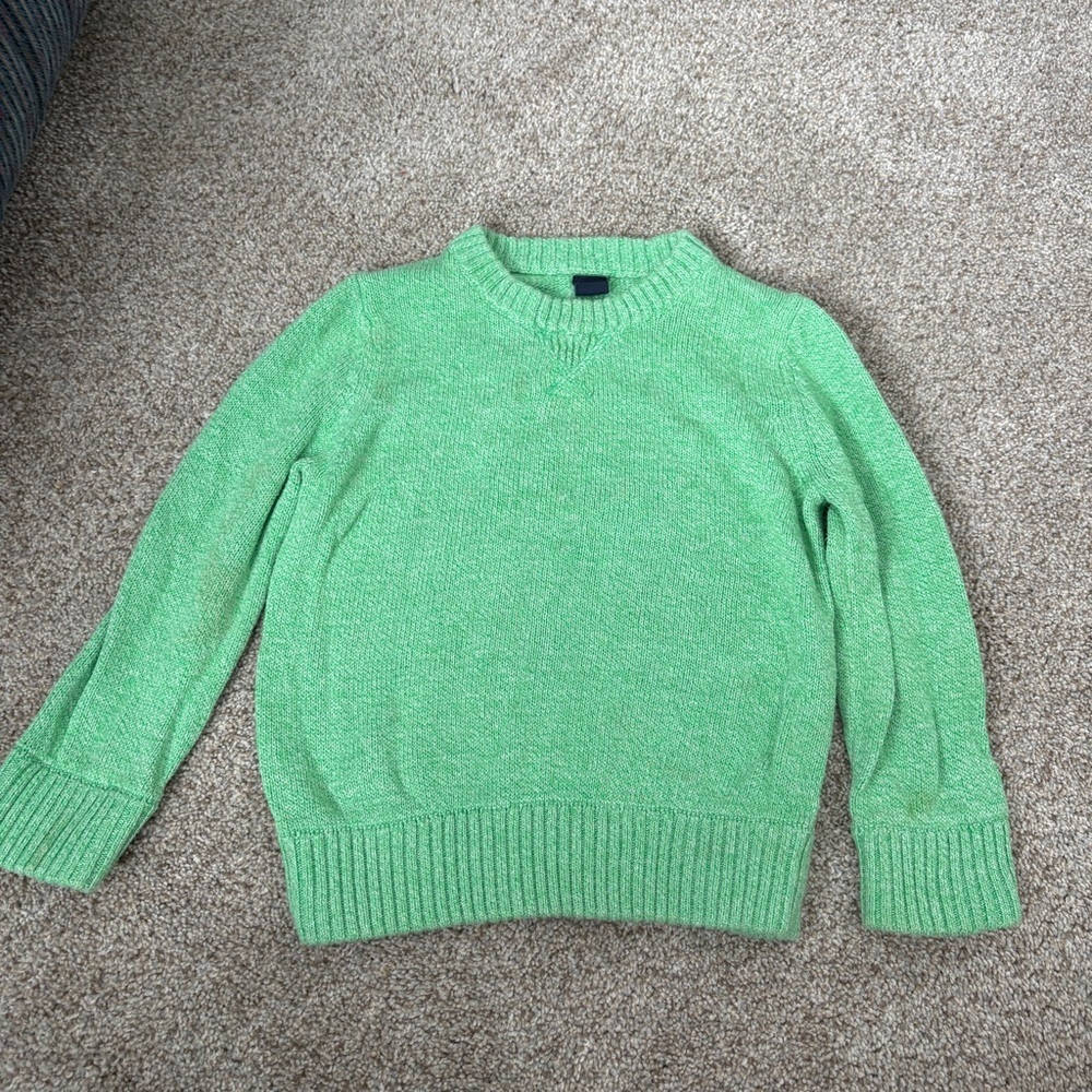 ☘️☘️ Baby Gap Green Winter Knit Sweater St Patrick’s Day 2T Toddler